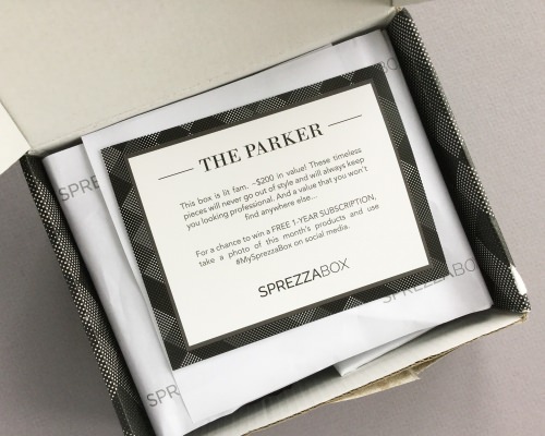 SprezzaBox Subscription Box Review + Coupon Code – October 2017