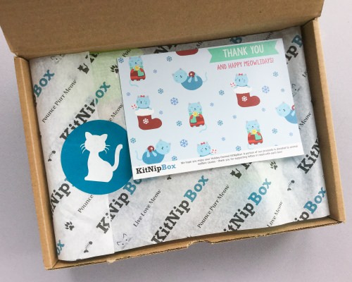 KitNipBox Subscription Box Review + Coupon Code – December 2017