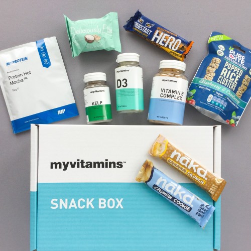 myvitamins Snack Box Subscription Box Review + Coupon Code – December 2017