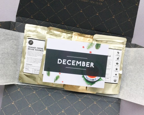Tea Runners Subscription Box Review – December 2017