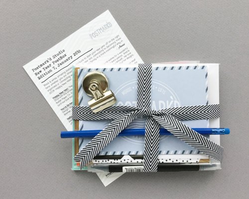 Postmark’d Studio Subscription Box Review – January 2018