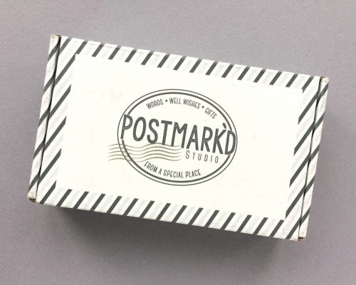 Postmark’d Studio Subscription Box Review – January 2018