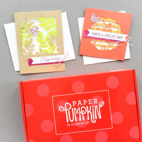 Paper Pumpkin Subscription Box Review – December 2017