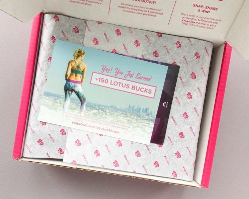 YogaClub Subscription Box Review + Coupon Code – December 2017