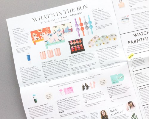 FabFitFun Subscription Box Review + Coupon Code – Spring 2018