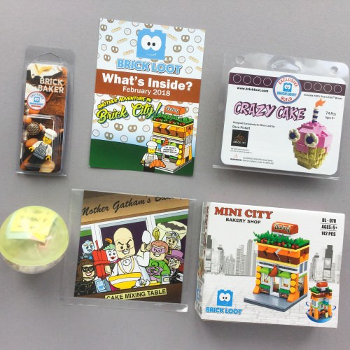 Brick Loot Subscription Box Review + Coupon Code – February 2018