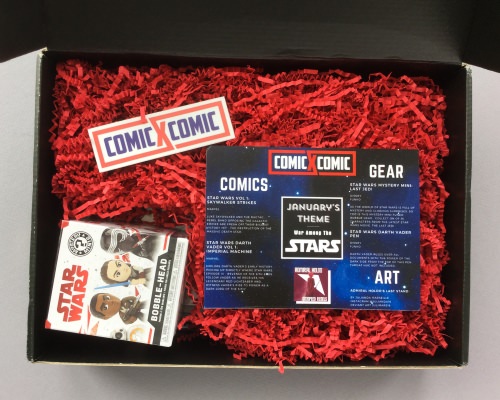 ComicXComic Subscription Box Review + Coupon Code – January 2018