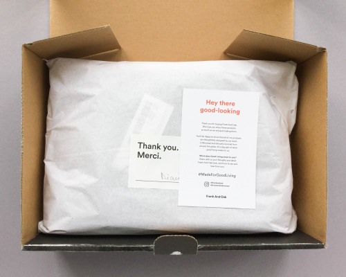 Frank And Oak Style Plan Subscription Box Review + Promo Code – February 2018