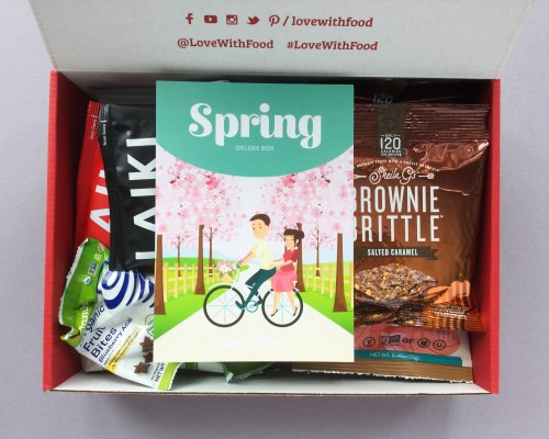 Love With Food Subscription Box Review + Promo Code – March 2018