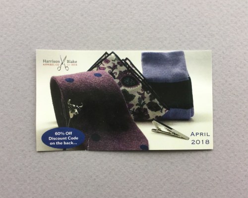Harrison Blake Apparel Subscription Box Review + Coupon Code – April 2018