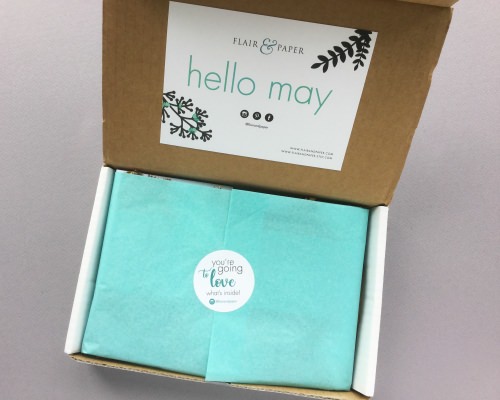 Flair & Paper Subscription Box + Coupon Code – May 2018