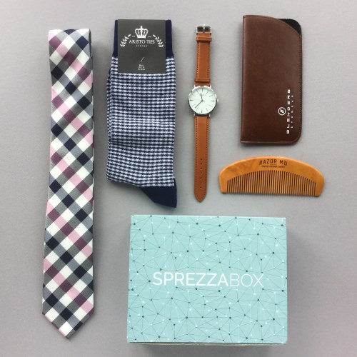 SprezzaBox Subscription Box Review + Coupon Code – May 2018