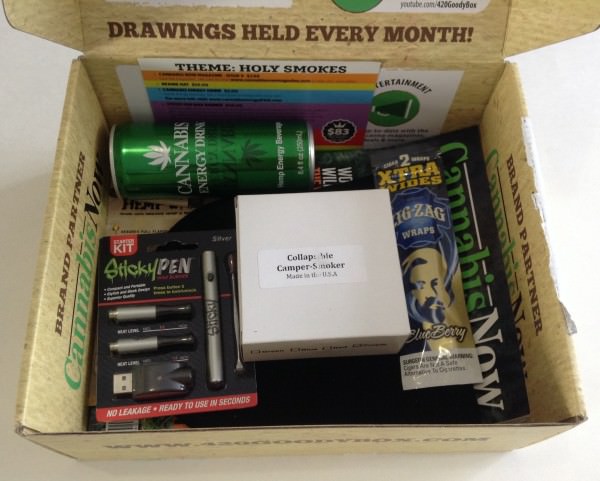 420 Goody Box Review And Coupon Code January 2014