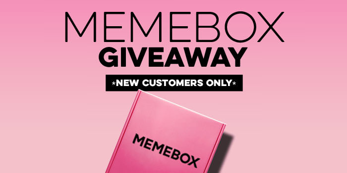Memebox “Everyone’s A Winner With Memebox!” GIVEAWAY