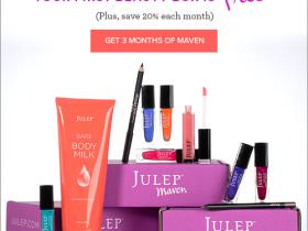 Julep Promo Codes & Free Maven Gift w/ 3 Month Subscription!