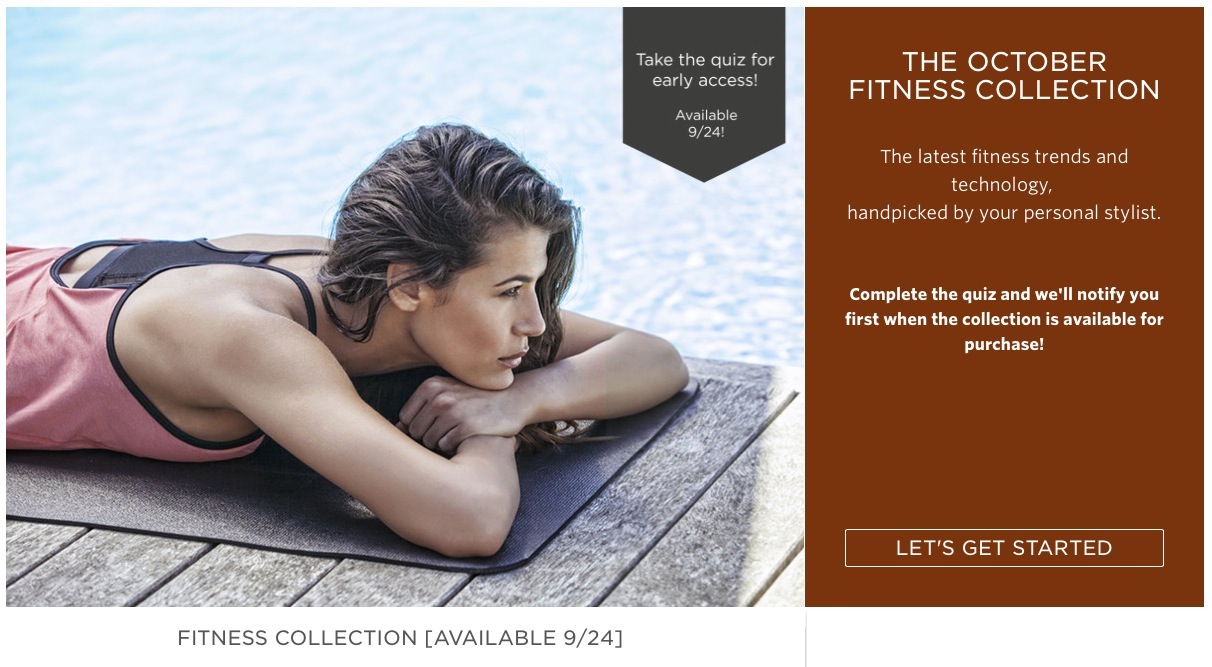 Wantable Fitness Collection Update!