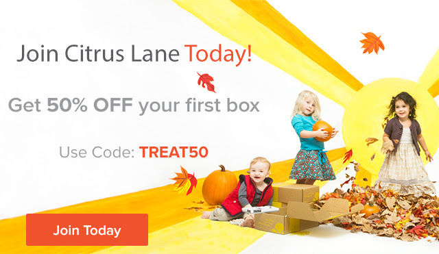 Citrus Lane 50% Off First Box Coupon Code!