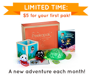 Get Your First Peekapak for Only $5!