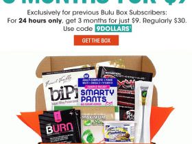 Today Only: Bulu Box 3 Months for $9!
