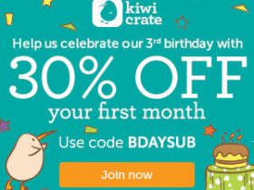 Kiwi Crate 30% Off Promo Code!