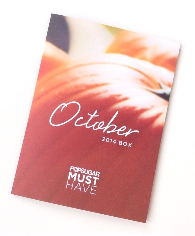 POPSUGAR Must Have Box Review + Promo Code – October 2014