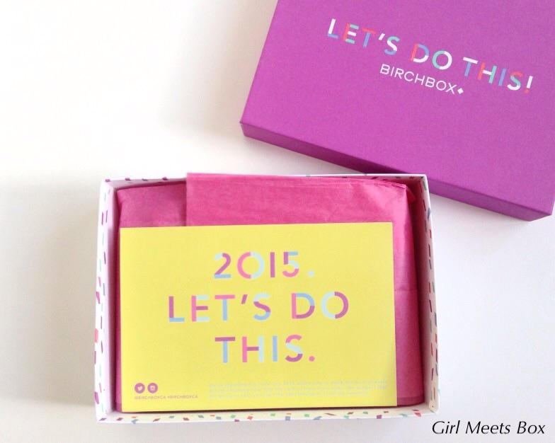 Birchbox Canada Review – January 2015