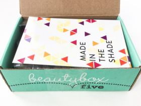 Beauty Box 5 Review – June 2016
