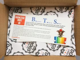 Bowzer Box Review + Discount Code – September 2016