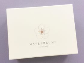 Mapleblume Subscription Box Review – February 2017