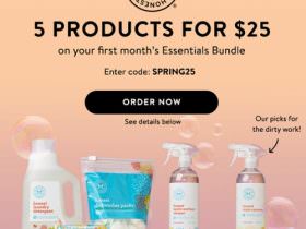 The Honest Company Essentials Bundle Coupon Code – 5 Products for $25!