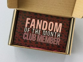 Fandom of the Month Club Review + Coupon Code – June 2017
