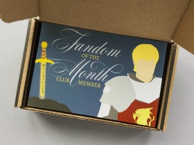 Fandom of the Month Club Review + Coupon Code – July 2017