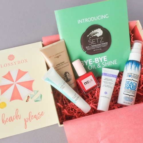 Glossybox Subscription Box Review – August 2018
