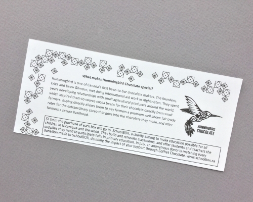 Coffret Chocolate Subscription Box Review – July 2018