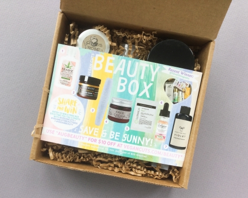 Vegan Cuts Beauty Box Review – August 2018