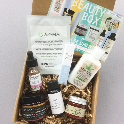 Vegan Cuts Beauty Box Review – August 2018