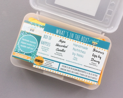 Box of Happies Subscription Box Review + Coupon Code – September 2018