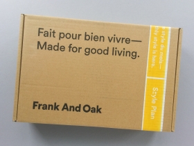 Frank And Oak Style Plan Subscription Box Review + Promo Code – October 2018