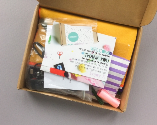 Makerly Subscription Box Review + Coupon Code – August 2018