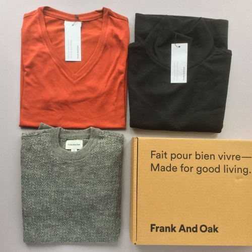 Frank And Oak Style Plan Subscription Box Review – November 2018
