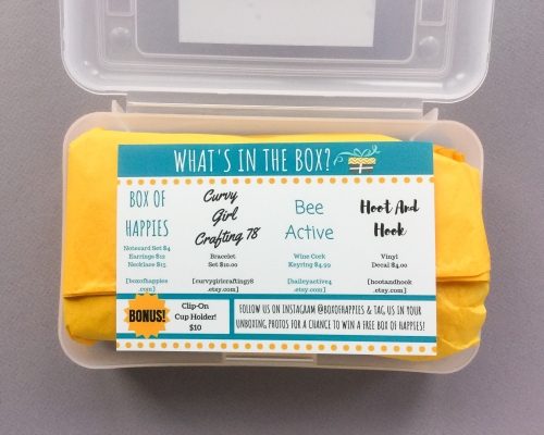 Box of Happies Subscription Box Review + Coupon Code – October 2018