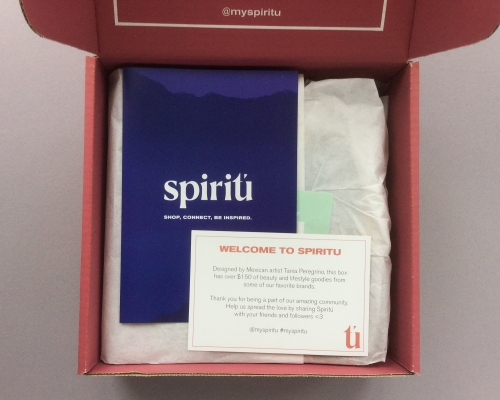 Spiritú Subscription Box Review – Winter 2018
