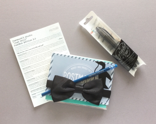 Postmark’d Studio Subscription Box Review – December 2018