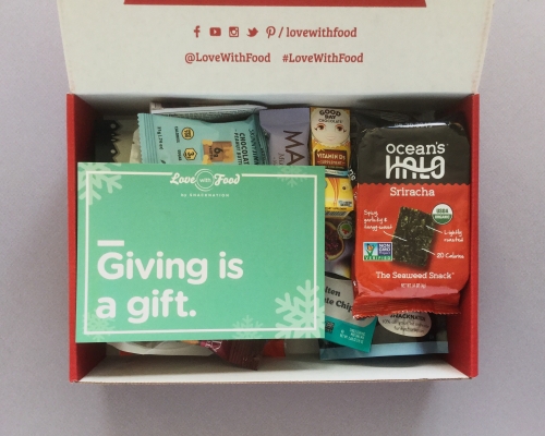 Love With Food Subscription Box Review + Promo Code – December 2018