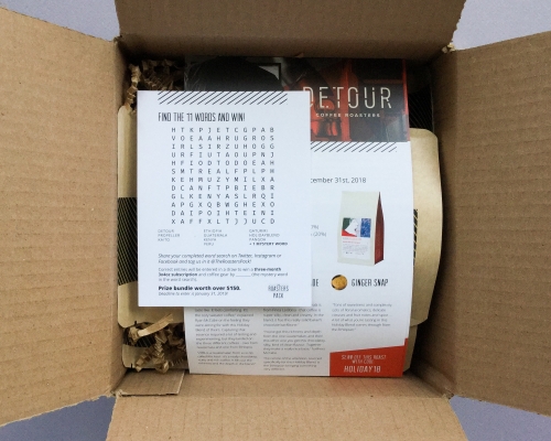 The Roasters Pack Subscription Box Review – January 2019