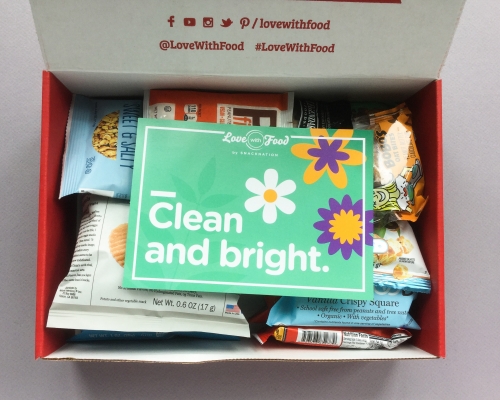 Love With Food Subscription Box Review + Promo Code – April 2019