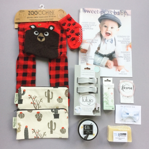 Sweet Peas Baby Subscription Box Review – Spring 2019