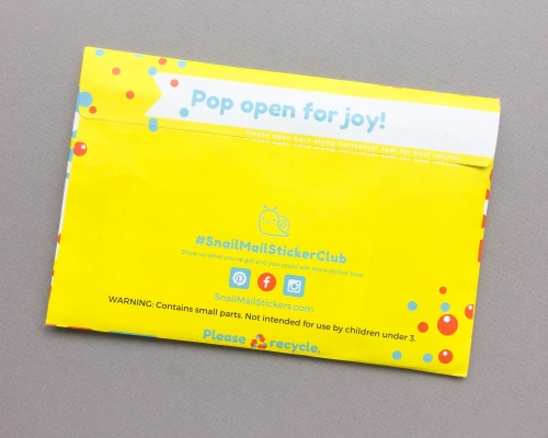 Snail Mail Stickers Subscription Box Review + Coupon Code – May 2019