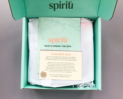 Spiritú Subscription Box Review + Coupon Code – Summer 2019