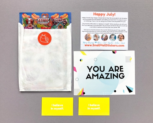 Snail Mail Stickers Subscription Box Review + Coupon Code – July 2019